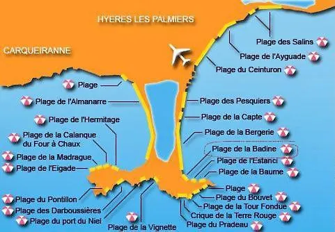 Apartmán BADINE BEACH piscine balnéo clim