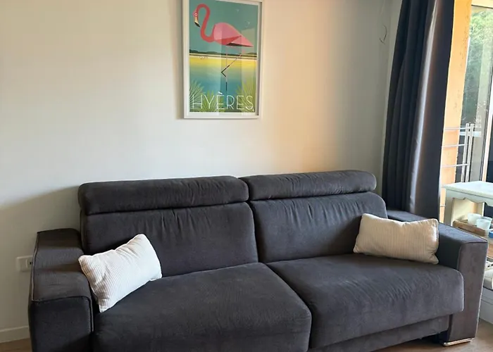 Apartmán BADINE BEACH piscine balnéo clim