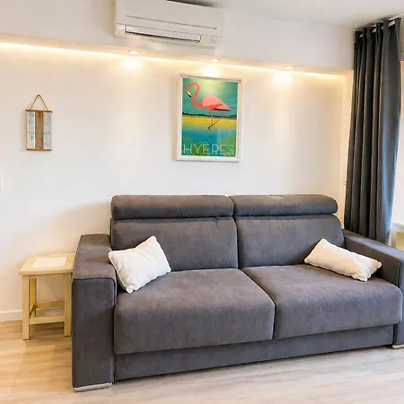 Badine Beach 5 Personnes Vue Jardin Avec Climatisation